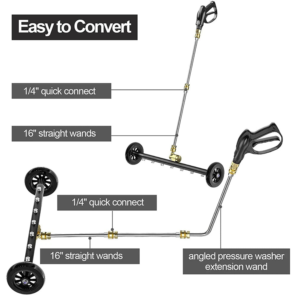 22″ High-Pressure Undercarriage Washer (5000 PSI)