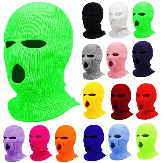 Winter Motorcycle Windproof Full Face Knit Ski Mask