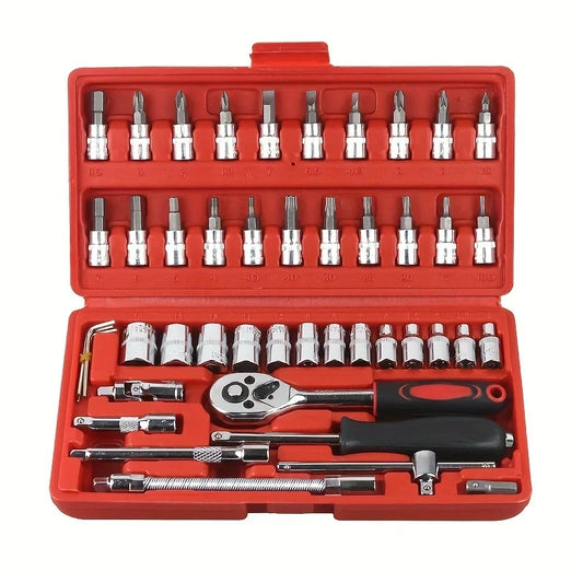 46-Piece Automotive Tool Kit